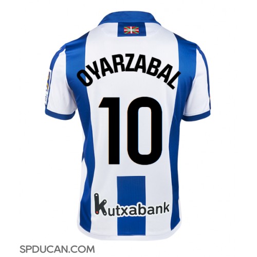 Muški Nogometni Dres Real Sociedad Mikel Oyarzabal #10 Domaci 2024-25 Kratak Rukav